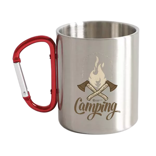 Camping Fire Axes Carabiner Mug 10oz