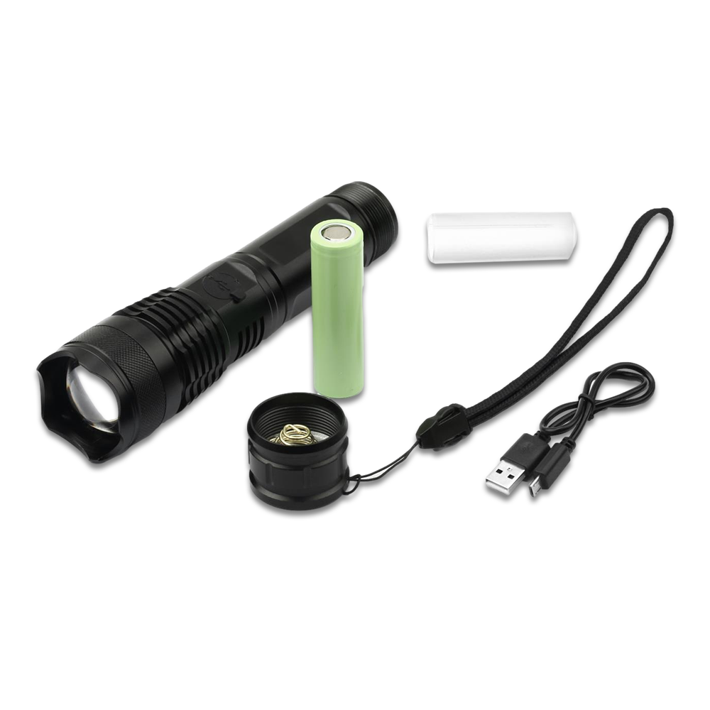 Camelion Aluminum Rechargeable Flashlight RT393