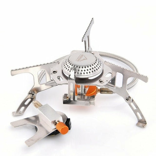 Camping Gas Stove Outdoor Tourist Burner Strong Fire Heater Tourism