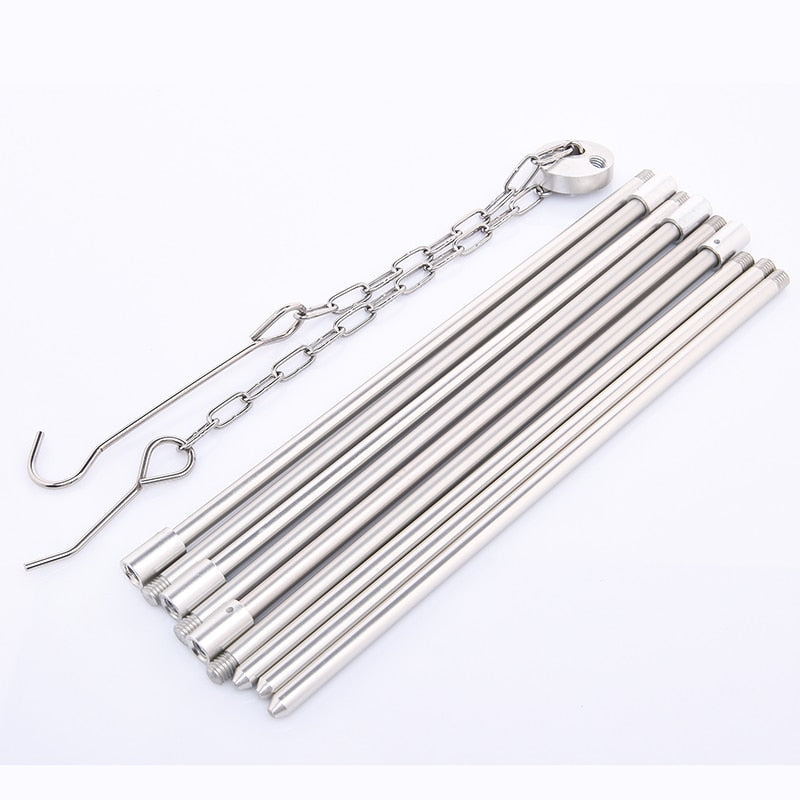 Camping Tripod for Fire Hanging Pot Outdoor Campfire Cookware Picnic