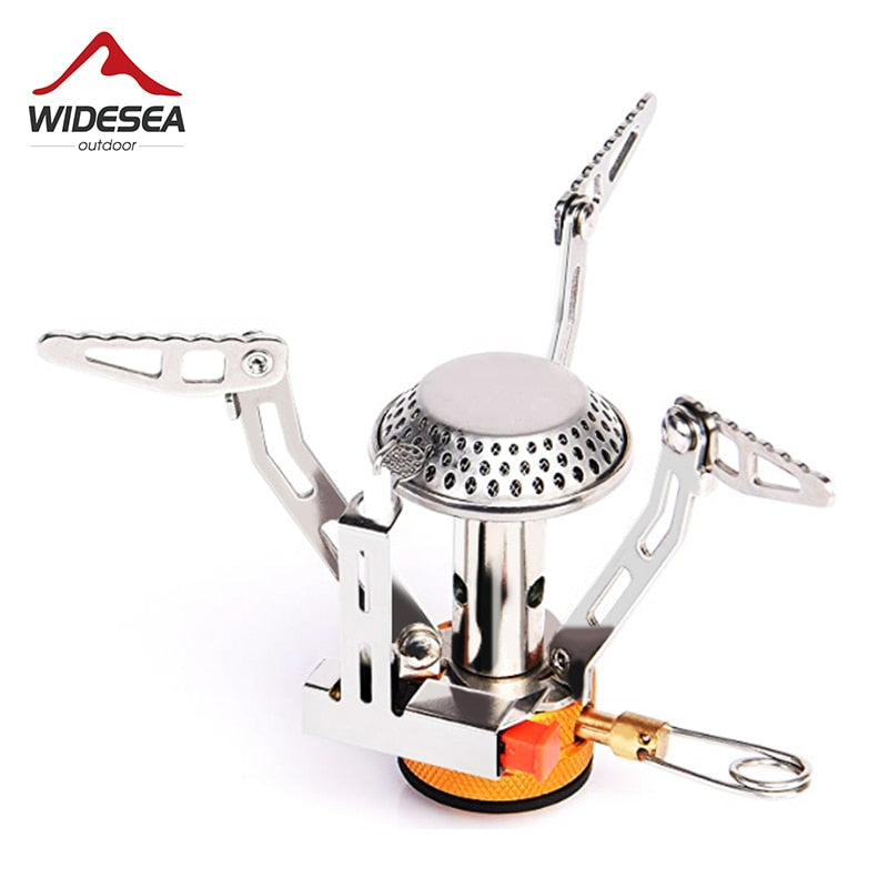 Camping One-piece Gas Stove Heater Tourist Burner Foldable Outdoor