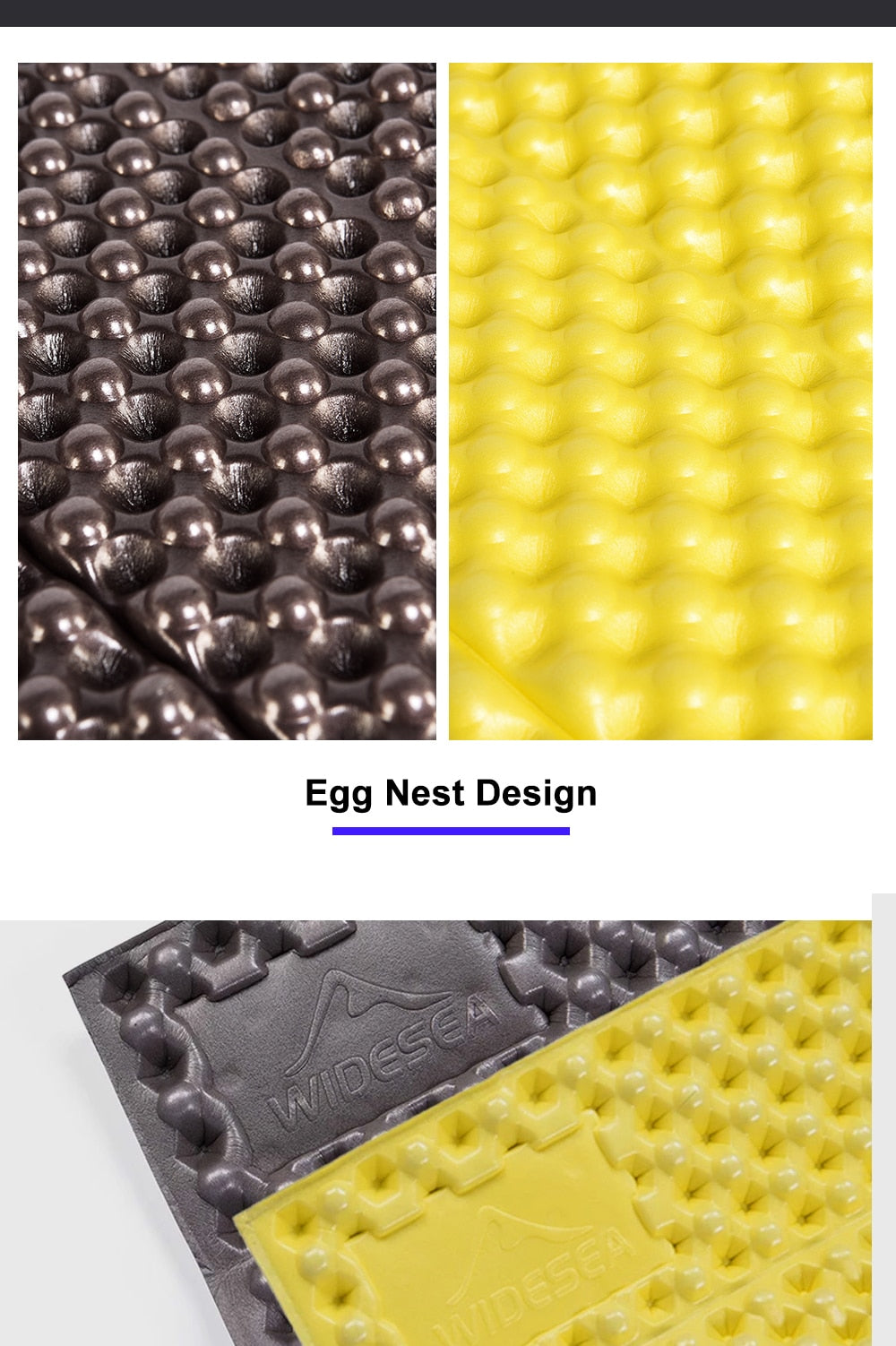 Camping Mat Portable Sleeping Pad Picnic Foam Bed Mattress Travel