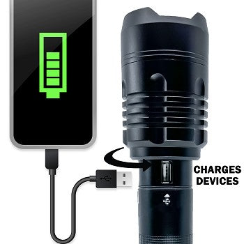 Stinger™ Tactical 10,000 Lumen Rechargeable Flashlight