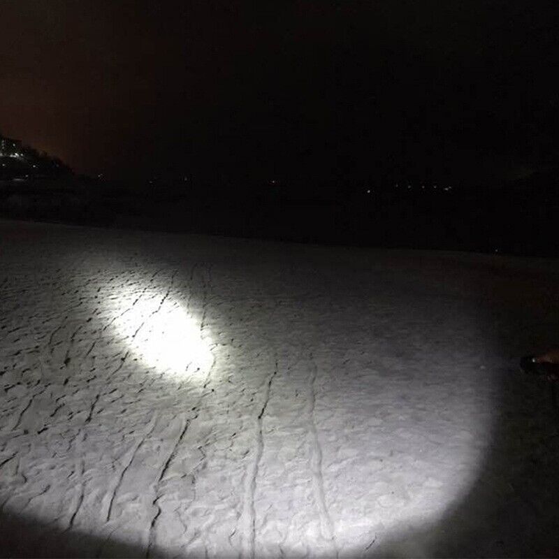 Super Bright 90000LM LED Tactical Flashlight Zoomable With