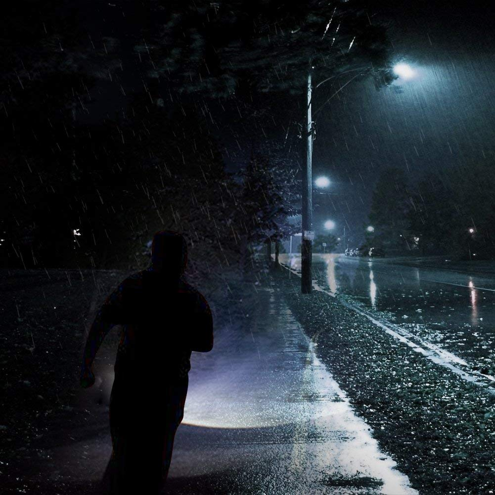 Super-Bright 90000LM LED Tactical Flashlight 5 Modes Zoomable Torch