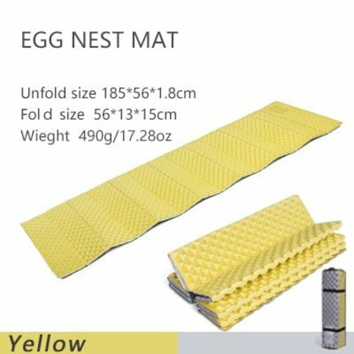 Camping Mat Portable Sleeping Pad Picnic Foam Bed Mattress Travel